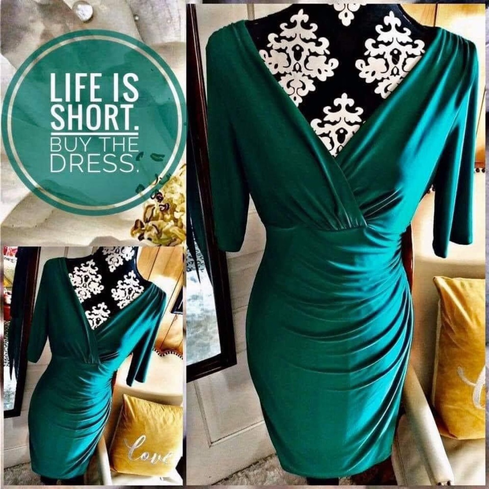 Ralph Lauren Faux Wrap Dress